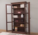 Vitrina sticla, 2 usi cu tija de la Rustic Butique PS552 - Culoare_P081 - LACUIT & VOPSIT