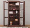 Vitrina sticla, 2 usi cu tija de la Rustic Butique PS552 - Culoare_P081 - LACUIT & VOPSIT