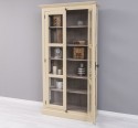 Vitrina sticla, 2 usi cu tija de la Rustic Butique PS552 - Culoare Ext._P046A - Culoare Int._P037 - DUBLU COLOR