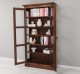 Vitrina sticla, 2 usi cu tija de la Rustic Butique PS552 - Culoare_P081 - LACUIT & VOPSIT