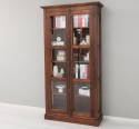 Vitrina sticla, 2 usi cu tija de la Rustic Butique PS552 - Culoare_P081 - LACUIT & VOPSIT