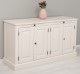 Bufet 4 usi, BAS de la Rustic Butique PS405BAS - Culoare_P015 - VOPSIT
