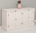 Bufet 4 usi, BAS de la Rustic Butique PS405BAS - Culoare_P015 - VOPSIT
