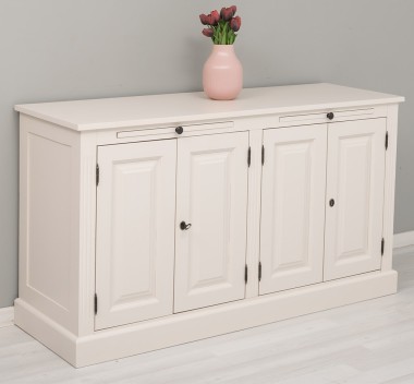 Bufet 4 usi, BAS de la Rustic Butique PS405BAS - Culoare_P015 - VOPSIT