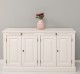 Bufet 4 usi, BAS de la Rustic Butique PS405BAS - Culoare_P015 - VOPSIT