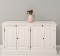 Bufet 4 usi, BAS de la Rustic Butique PS405BAS - Culoare_P015 - VOPSIT
