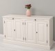 Bufet 4 usi, BAS de la Rustic Butique PS405BAS - Culoare_P015 - VOPSIT