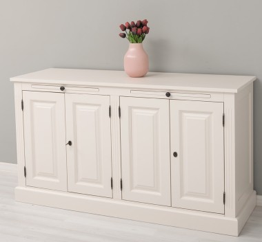 Bufet 4 usi, BAS de la Rustic Butique PS405BAS - Culoare_P015 - VOPSIT