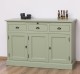 Bufet cu 3 usi si 3 sertare, BAS de la Rustic Butique PS232BAS - Culoare Ext._P054 / Culoare Int._P004 - DUBLU COLOR