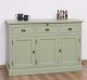Bufet cu 3 usi si 3 sertare, BAS de la Rustic Butique PS232BAS - Culoare Ext._P054 / Culoare Int._P004 - DUBLU COLOR