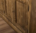Bufet cu 3 usi si 3 sertare, BAS de la Rustic Butique PS232BAS - Culoare Ext._P064 / Culoare Int._P032 - DUBLU COLOR