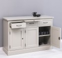 Bufet cu 3 usi si 3 sertare, BAS de la Rustic Butique PS232BAS - Culoare_P076 - VOPSIT