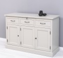 Bufet cu 3 usi si 3 sertare, BAS de la Rustic Butique PS232BAS - Culoare_P076 - VOPSIT