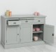 Bufet cu 3 usi si 3 sertare, BAS de la Rustic Butique PS232BAS - Culoare_P077 - VOPSIT