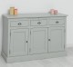 Bufet cu 3 usi si 3 sertare, BAS de la Rustic Butique PS232BAS - Culoare_P077 - VOPSIT