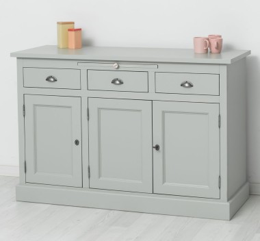Bufet cu 3 usi si 3 sertare, BAS de la Rustic Butique PS232BAS - Culoare_P077 - VOPSIT