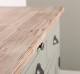 Bufet cu 3 usi si 3 sertare, BAS de la Rustic Butique PS232BAS - Culoare Top_P071 - Culoare Corp_P077 - DUBLU COLOR