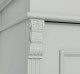 Dulap cu 1 usa de la Rustic Butique PS244 - Culoare_P013 - VOPSIT