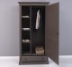 Dulap cu 1 usa si 1 sertar de la Rustic Butique PS293 - Culoare_P028A - VOPSIT ANTICHIZAT