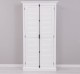 Dulap cu 2 usi, sistem inchidere tija, Colectia Shutter de la Rustic Butique PS616 - Culoare_P004 - VOPSIT