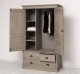 Dulap cu 2 usi si 3 sertare de la Rustic Butique PS127 - Culoare_P037 - PERIAT USOR