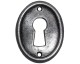 Oval key plate 87 ZM de la Rustic Butique - 