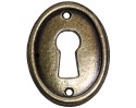 Oval key plate 87 AL de la Rustic Butique - 